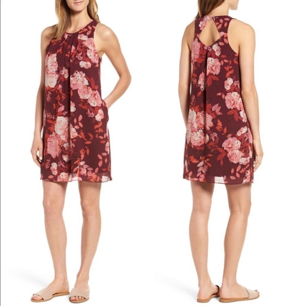 KUT FROM THE KLOTH sleeveless floral dress